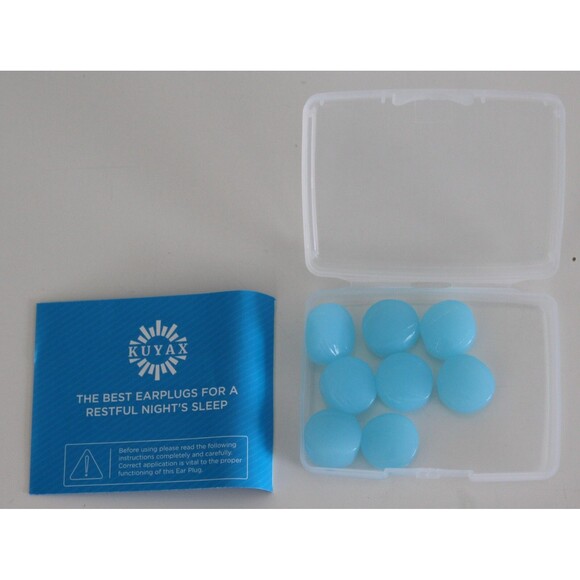 20 Pair UYA Premium Silicone Ear Plugs Sleep Swim Study 32db Sound Blocking - Picture 5 of 7